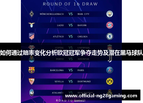 如何通过赔率变化分析欧冠冠军争夺走势及潜在黑马球队