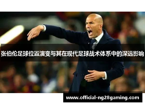 张伯伦足球位置演变与其在现代足球战术体系中的深远影响